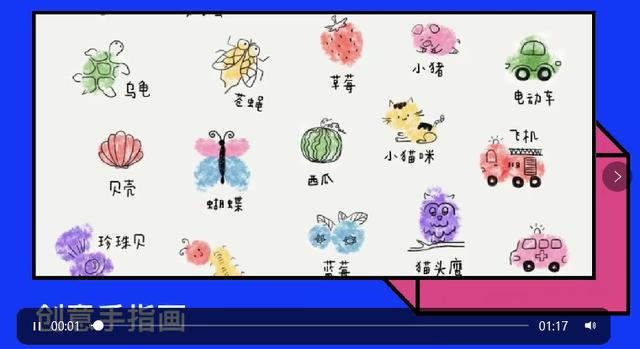 创意手指画教案，手指画儿童创意手指画教案